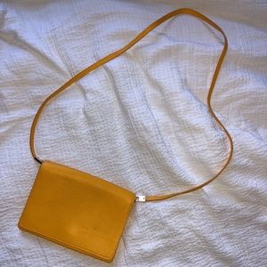 H&M Yellow/Orange Shoulder Bag/Clutch